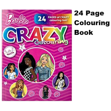 Barbie Crazy Colouring 24 Page